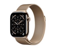 Apple Watch Series 11 Titan Gold (GPS + Cellular) 42mm (Milanaise Armband Gold)