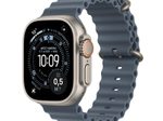 Apple Watch Ultra 3 Titan Natur (GPS + Cellular) 49mm (Ocean Armband Maritimblau)