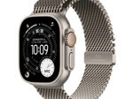 Apple Watch Ultra 3 Titan Natur (GPS + Cellular) 49mm (Milanaise Armband Titan Natur) M