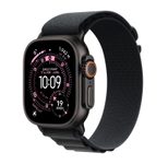 Apple Watch Ultra 3 Titan Schwarz (GPS + Cellular) 49mm (Alpine Armband Schwarz) M