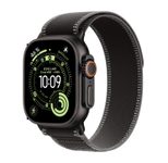Apple Watch Ultra 3 Titan Schwarz (GPS + Cellular) 49mm (Trail Armband Schwarz/Kohlegrau) M/L