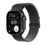 Apple Watch Ultra 3 Titan Schwarz (GPS + Cellular) 49mm (Milanaise Armband Titan Schwarz) S