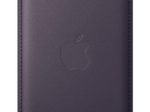 Apple iPhone Feingewebe Wallet mit MagSafe (mitternachtsviolett)