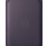 Apple iPhone Feingewebe Wallet mit MagSafe (mitternachtsviolett)