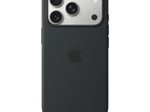 Apple Silikon Case iPhone 17 Pro mit MagSafe (Schwarz)