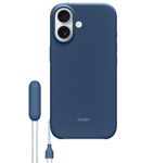 Beats iPhone 17 Kickstand Case mit MagSafe (Felsblau)