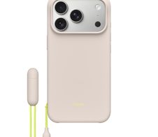 Beats iPhone 17 Pro Kickstand Case mit MagSafe (Kalkstein)