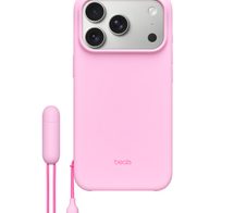 Beats iPhone 17 Pro Kickstand Case mit MagSafe (Kieselrosa)