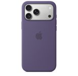 Apple Silikon Case iPhone 17 Pro Max mit MagSafe (Nebelviolett)