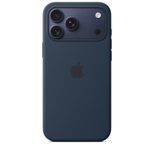 Apple Silikon Case iPhone 17 Pro Max mit MagSafe (Mitternacht)