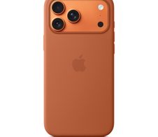 Apple Silikon Case iPhone 17 Pro Max mit MagSafe (Terracotta)
