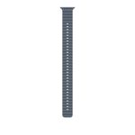 Apple Watch Ocean Band 49mm Verlängerung Titan Natur (Maritimblau)