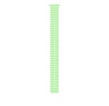 Apple Watch Ocean Band 49mm Verlängerung Titan Natur (Neongrün)
