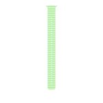 Apple Watch Ocean Band 49mm Verlängerung Titan Natur (Neongrün)