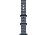 Apple Watch Ocean Band 49mm Titan Schwarz (Maritimblau)