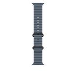 Apple Watch Ocean Band 49mm Titan Schwarz (Maritimblau)
