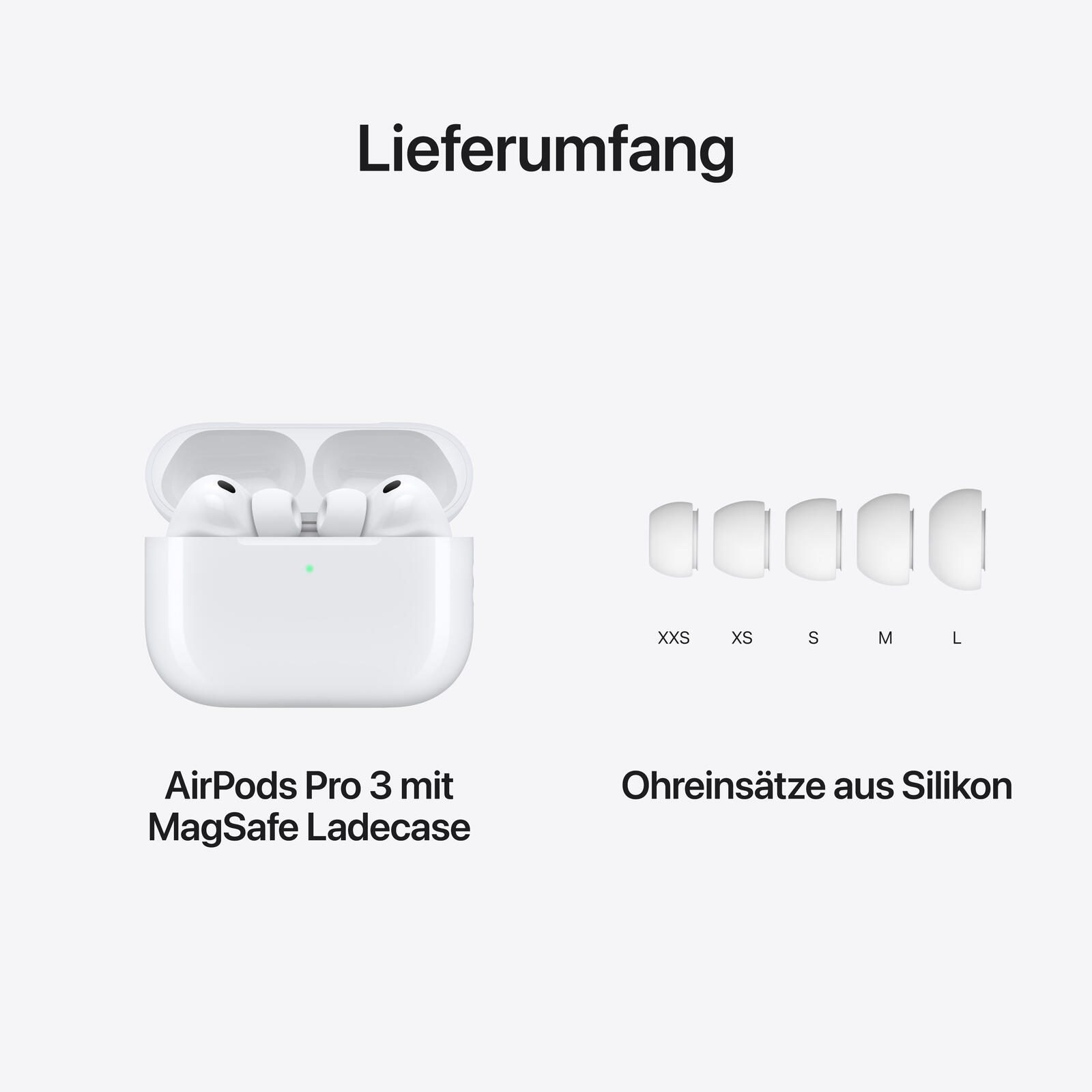 Apple AirPods Pro 3. Generation mit USB-C Ladecase, weiß | playox.de