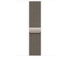 Apple Watch Milanaise Armband M/L 46mm, natur