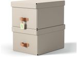 LEITZ Aufbewahrungsboxen Puro 27,5 x 37,5 x 20,0 cm, beige