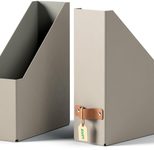 LEITZ Stehsammler Puro 24710012 beige Karton, DIN A4