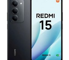 Xiaomi Redmi 15 - 4G Smartphone - 8 GB/256 GB - 6.9" - Schwarz