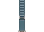 Apple Watch Alpine Loop 49mm Hellblau - Small - Titan Natur