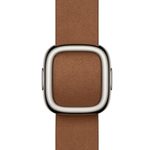 Apple Watch Armband mit Moderner Schließe 42mm, karamell - Small
