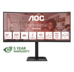 AOC CU34E4CV LED-Monitor 86.36 cm (34")