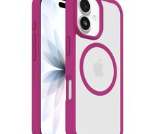 OtterBox React mit MagSafe für Apple iPhone 17 - Clear/Pink
