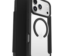 OtterBox React Folio mit MagSafe für Apple iPhone 17 Pro Max - Clear/Schwarz