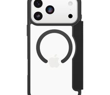 OtterBox React Folio mit MagSafe für Apple iPhone 17 Pro Max - Clear/Schwarz