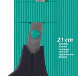 STANGER Büroschere stainless, schwarz-grün