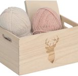 Zeller Aufbewahrungsbox Hirsch 30,0 x 20,0 x 16,0 cm