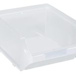Allit Sichtlagerkasten transparent Größe 2B