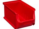 Allit Sichtlagerkasten rot Größe 3