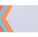 FRANKEN Moderationskarten 29,7 x 16,5 cm farbsortiert