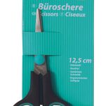 STANGER Büroschere stainless, schwarz-grün