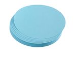 FRANKEN Moderationskarten Ø 19,5 cm blau