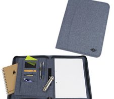 WEDO Ringbuchmappe Denim Kunstfaser DIN A4 blau