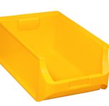 Allit Sichtlagerkasten gelb Größe 5