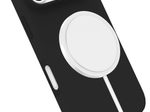 eSTUFF iPhone 17 Pro INFINITE ROME Magnetic Silicone Cover - Schwarz (Bulk)