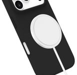 eSTUFF iPhone 17 Pro INFINITE ROME Magnetic Silicone Cover - Schwarz