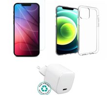 eSTUFF Kit für iPhone Air - Ladegerät, Schutzhülle und Schutzfolie