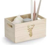 Zeller Aufbewahrungsbox Hirsch 25,0 x 15,0 x 14,0 cm