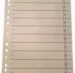 Wekre Trennblätter chamois