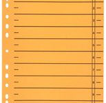 Wekre Trennblätter orange