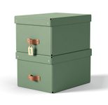 LEITZ Aufbewahrungsboxen Puro 27,5 x 37,5 x 20,0 cm, grün