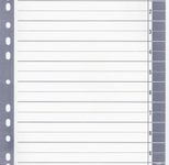 Wekre Trennblätter weiß/grau