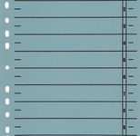 Wekre Trennblätter blau