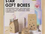 folia Geschenktüten STAR GIFT BOXES braun